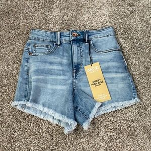 High waisted shorts